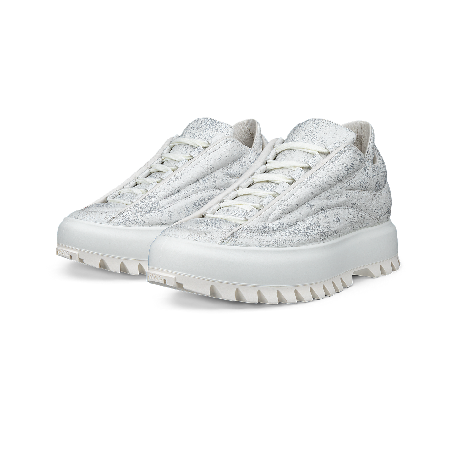 ecco x RAL7000STUDIO - STREET ACE LOW STONE